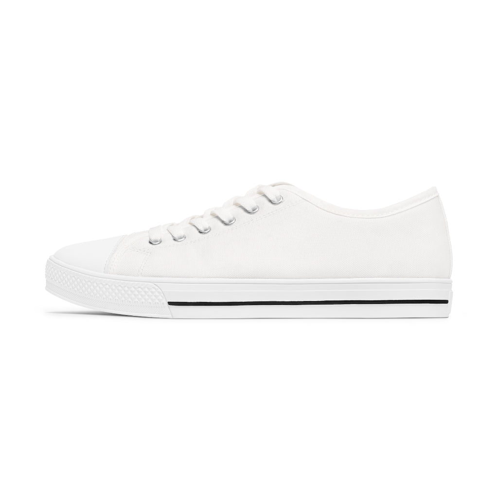 Women's Low Top Random Mascot Shoes - Random the Ghost