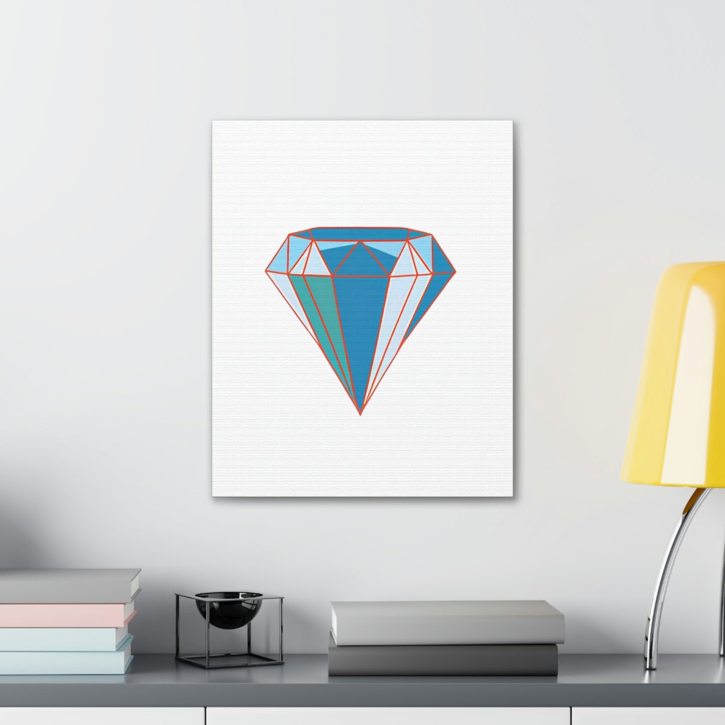 Random Diamond Canvas Gallery Wraps