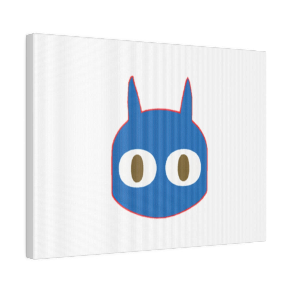 Random Mascot on Matte Canvas, Stretched - Random the Ghost