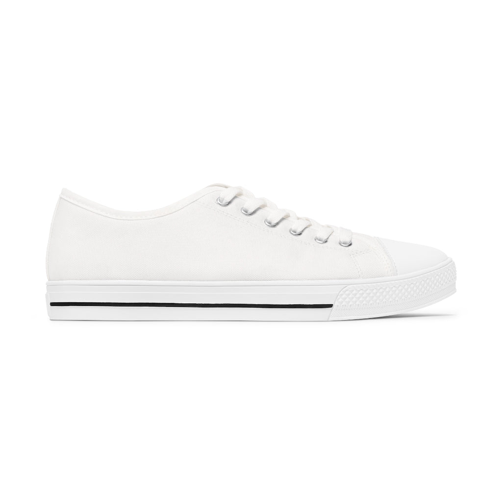 Women's Low Top Random Mascot Shoes - Random the Ghost