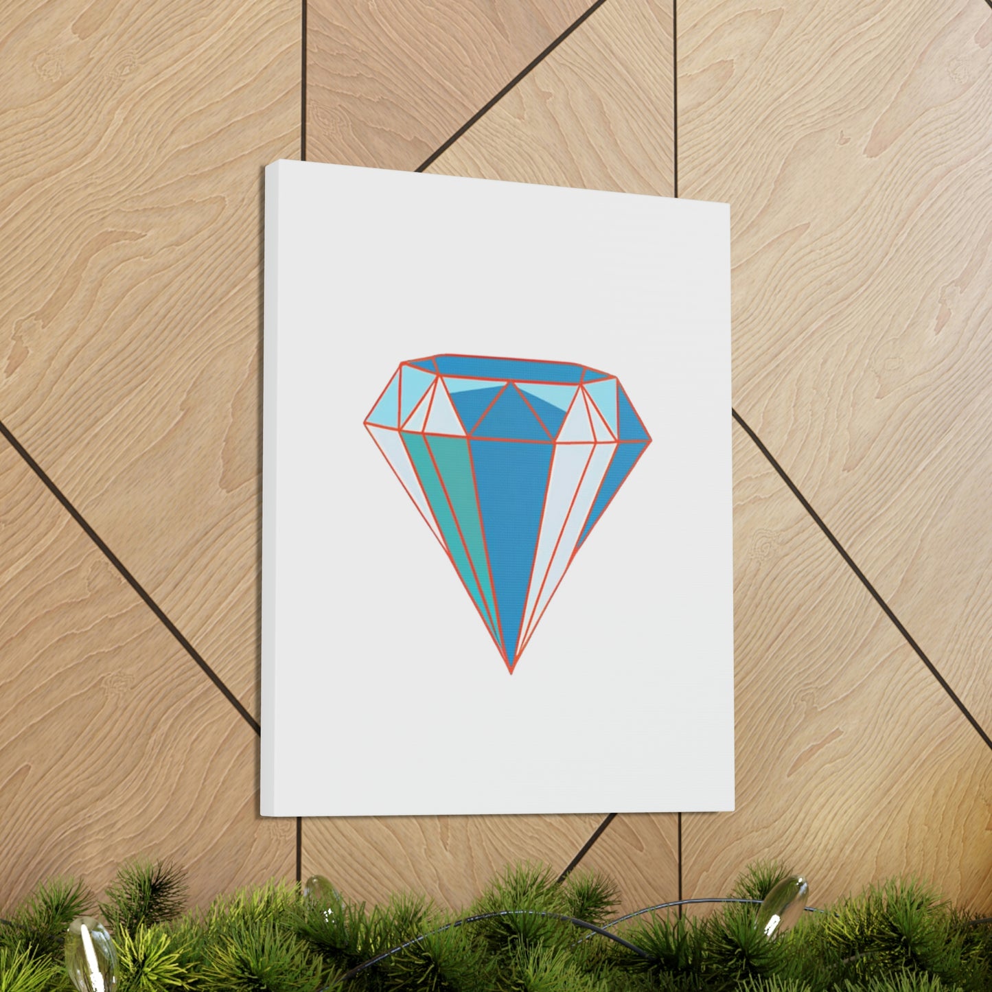 Random Diamond Canvas Gallery Wraps