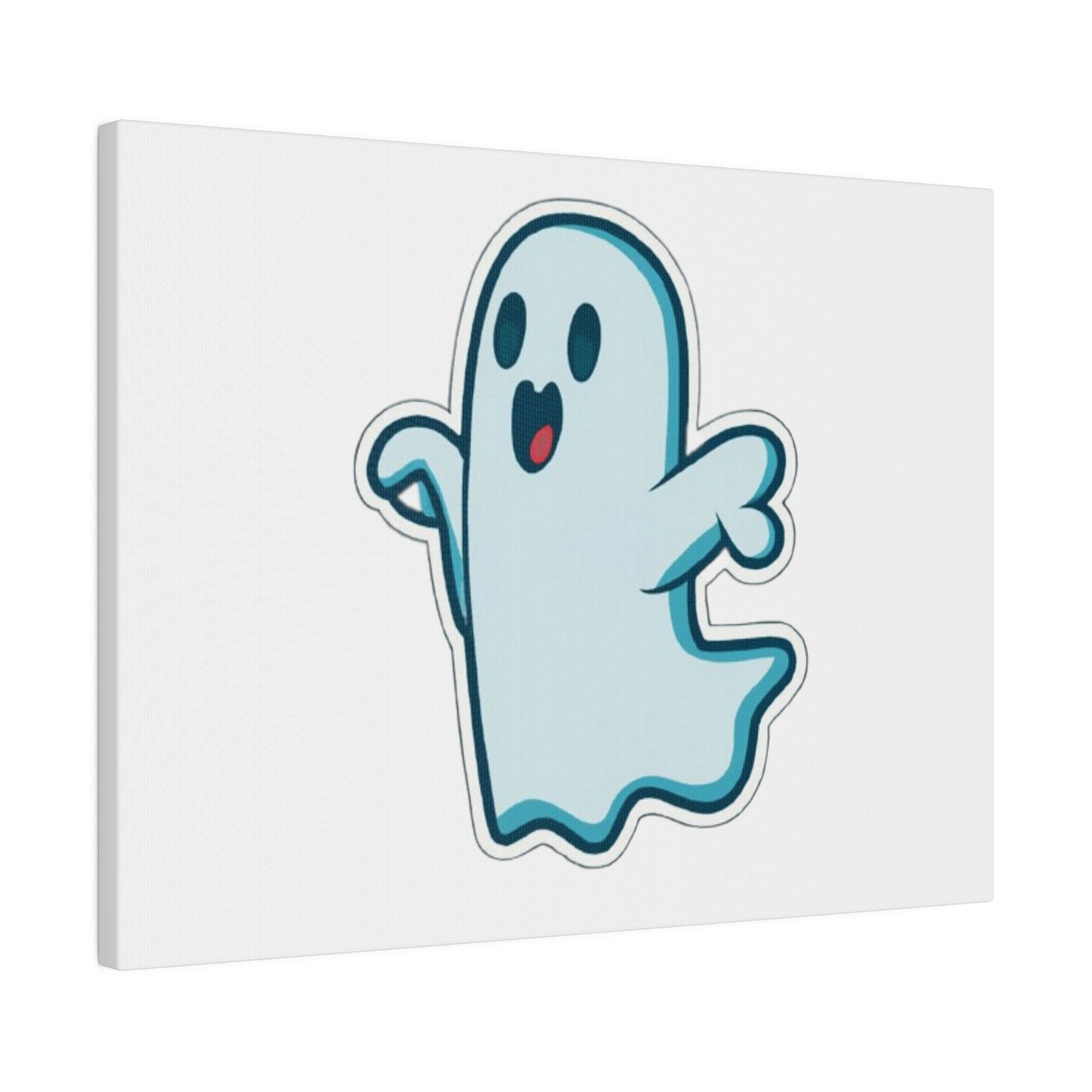 Random Ghost Matte Canvas, Stretched, 0.75"