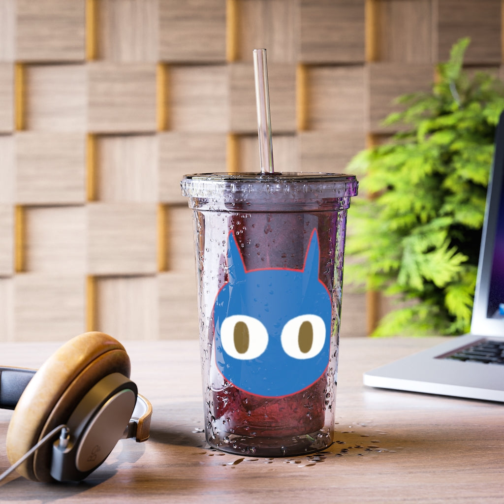 Suave Random Mascot Acrylic Cup - Random the Ghost