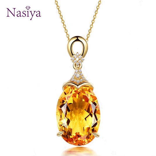 Gold Chain Pendant Necklace for Women Fine Jewelry - Random the Ghost