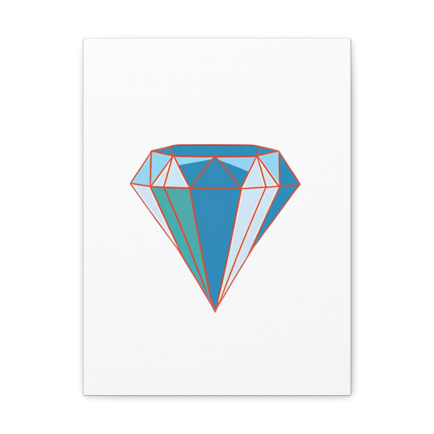 Random Diamond Canvas Gallery Wraps