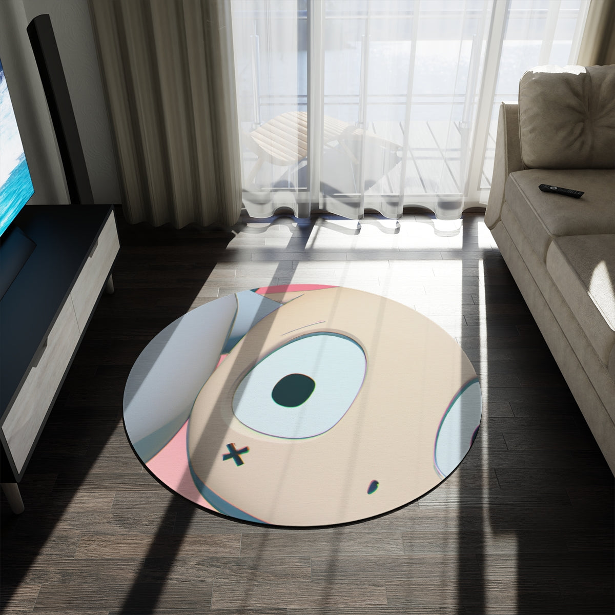 X Round Rug