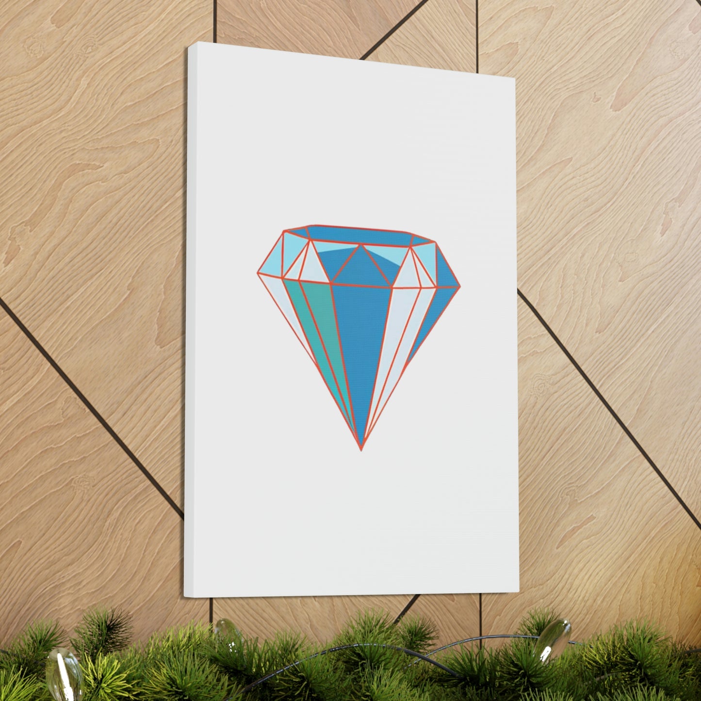 Random Diamond Canvas Gallery Wraps