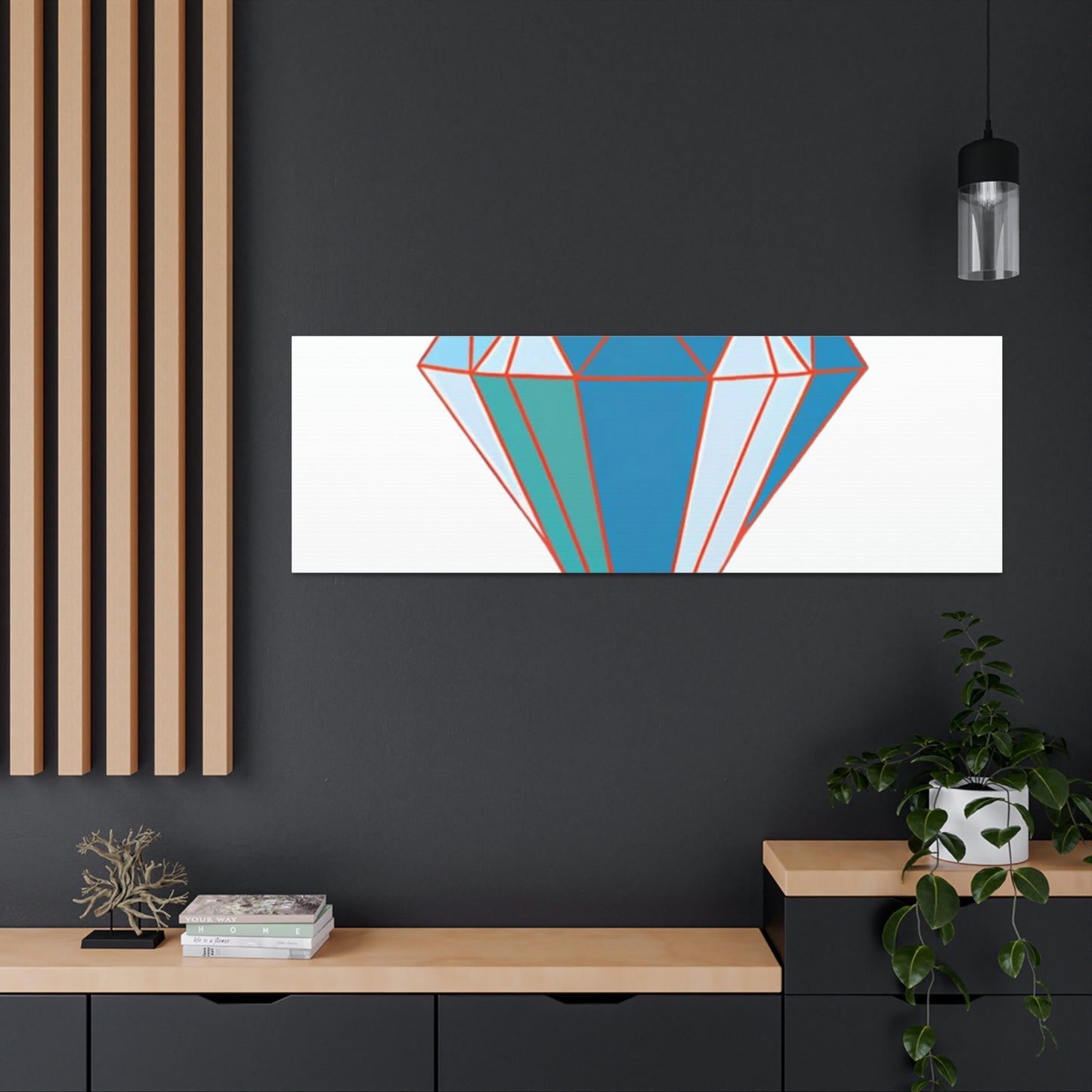 Random Diamond Canvas Gallery Wraps