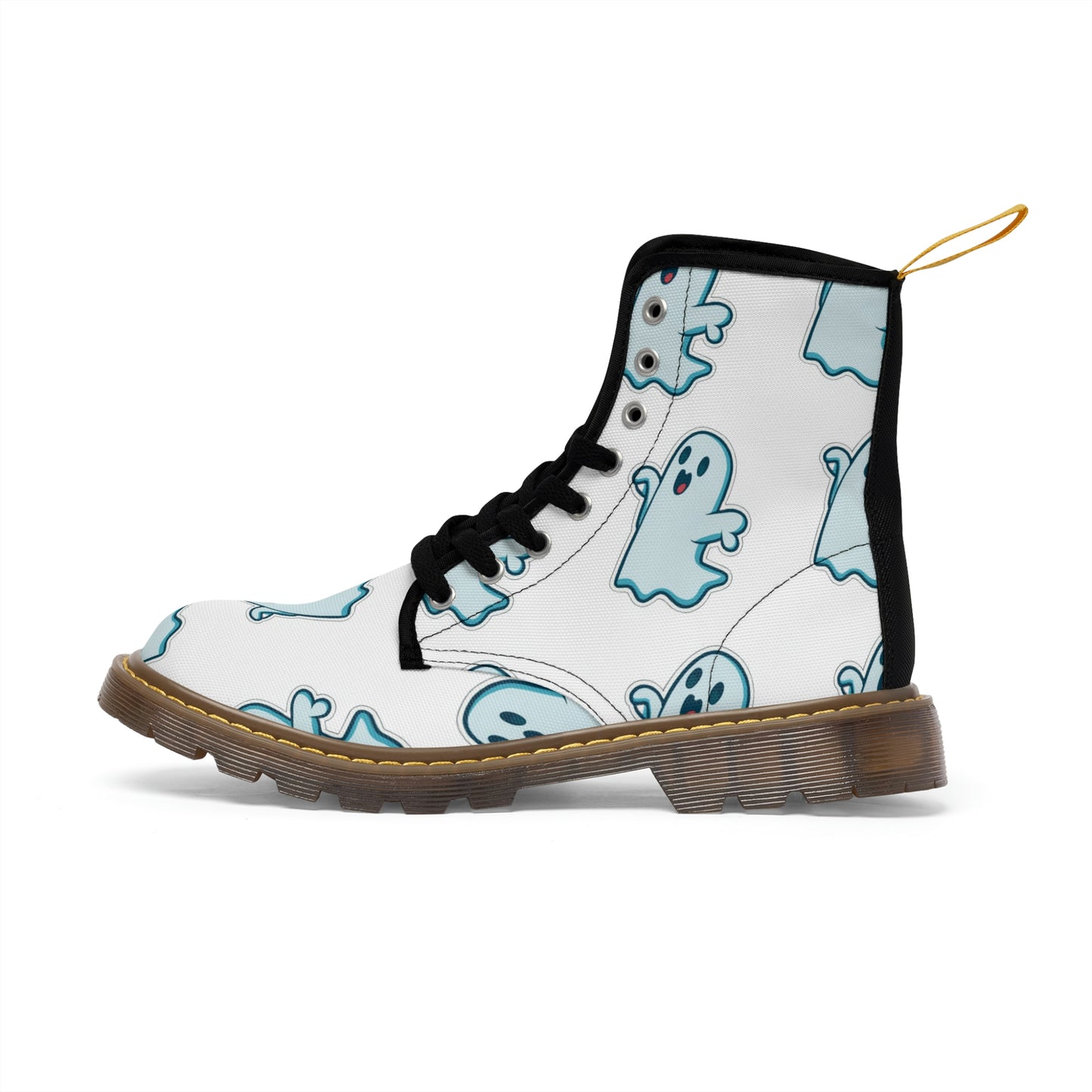 Shoes: Men's Random Ghost Canvas Boots