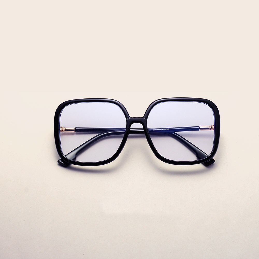 blue light glasses frame computer glasses spectacles Big Square transparent female women's eyeglasses frame 2019 Optical frames - Random the Ghost