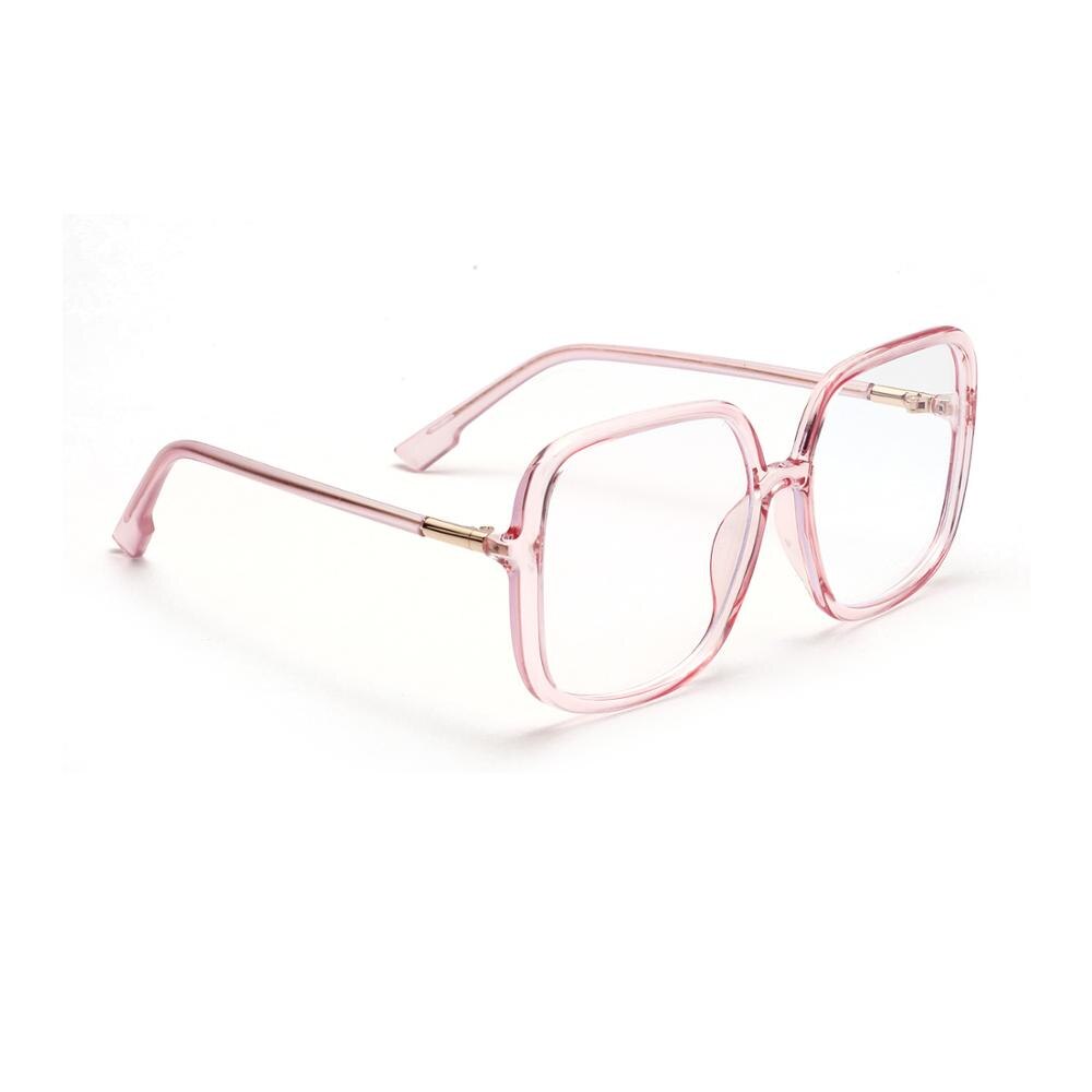 blue light glasses frame computer glasses spectacles Big Square transparent female women's eyeglasses frame 2019 Optical frames - Random the Ghost