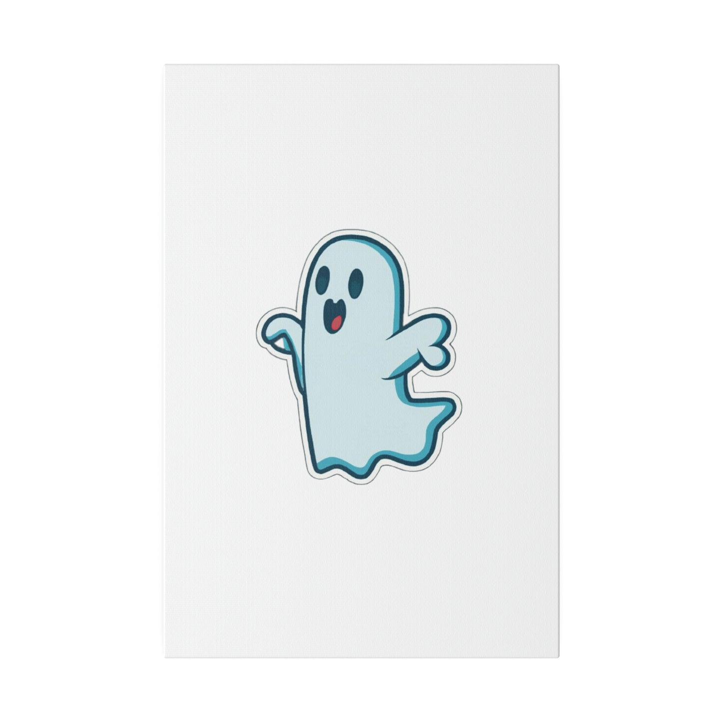 Random Ghost Matte Canvas, Stretched, 0.75"