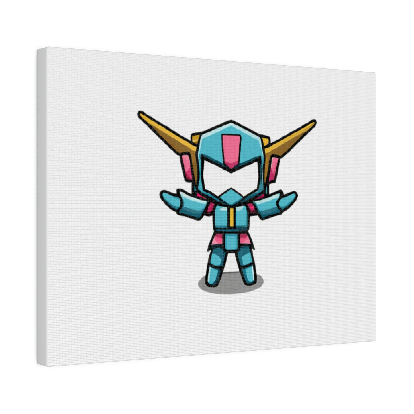 Random Mini Mech Matte Canvas, Stretched, 0.75"