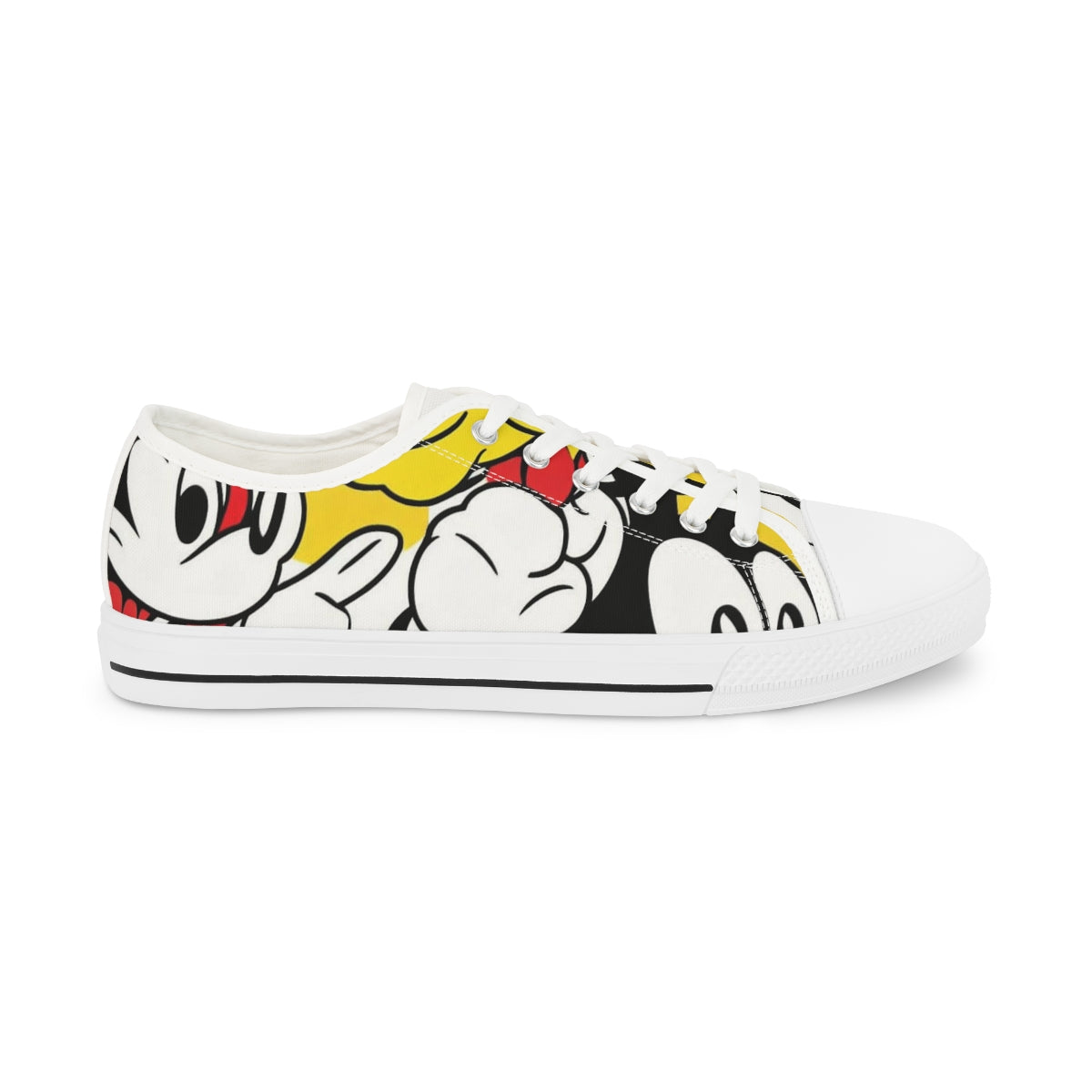 Men's Low Top Shoes - Random the Ghost