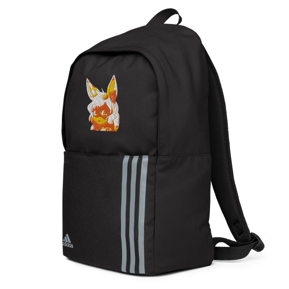 Mecha Pop Girl adidas backpack - Random the Ghost