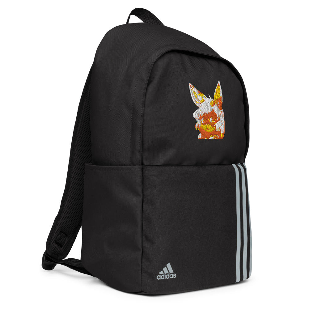 Mecha Pop Girl adidas backpack - Random the Ghost