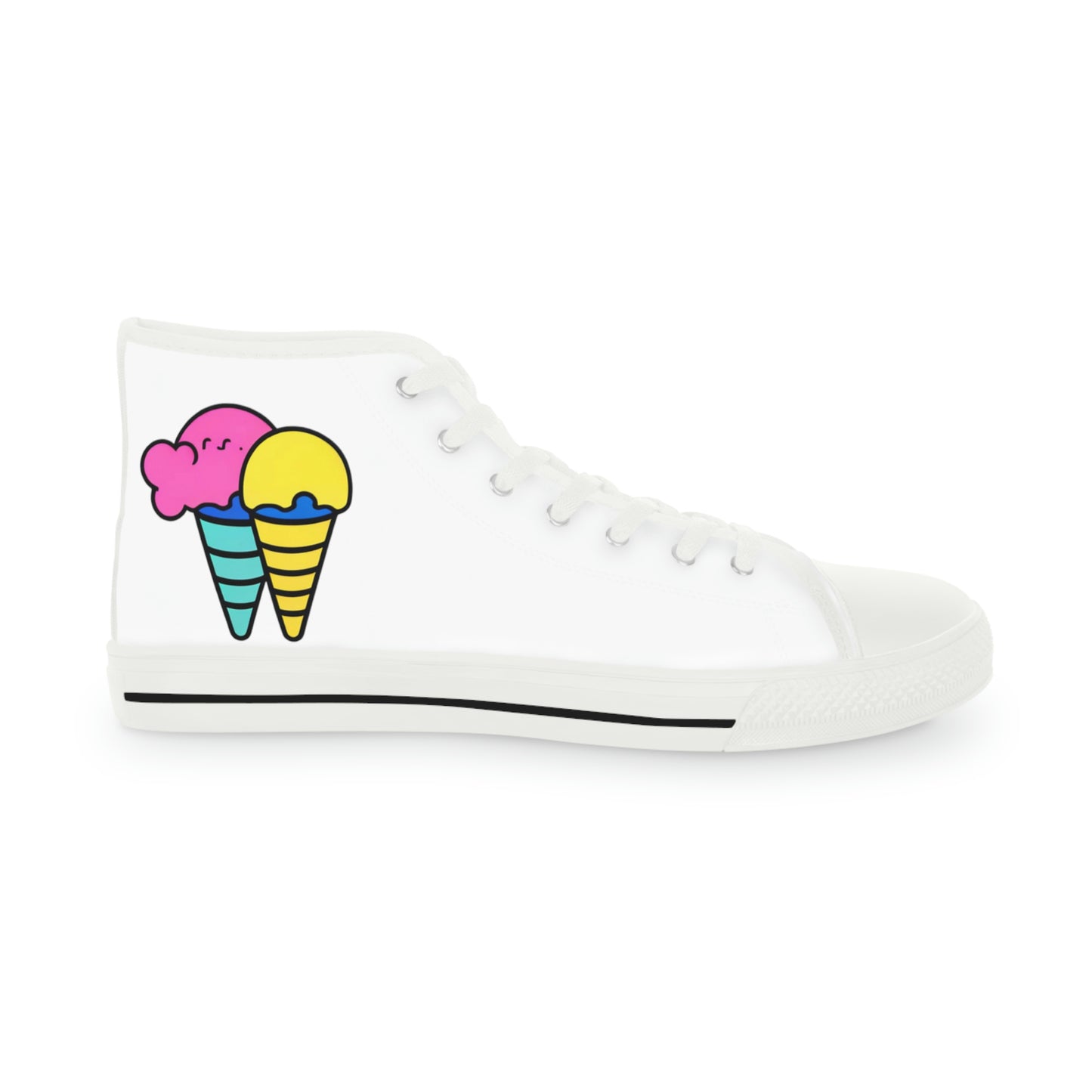 Men's Random Ice Cream High Top Shoes