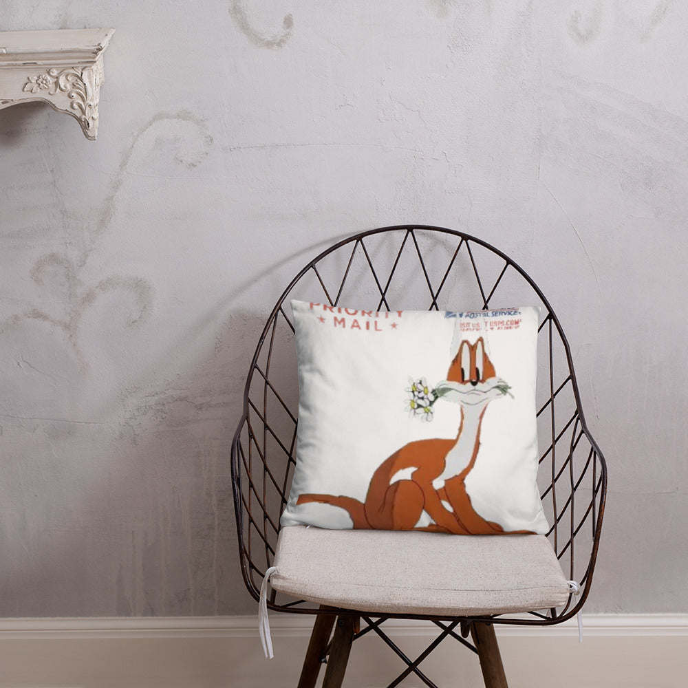 Ghost Rabbit Pillow - Random the Ghost