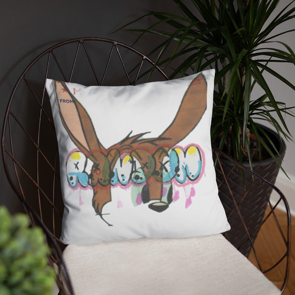 Ghost Rabbit Pillow - Random the Ghost