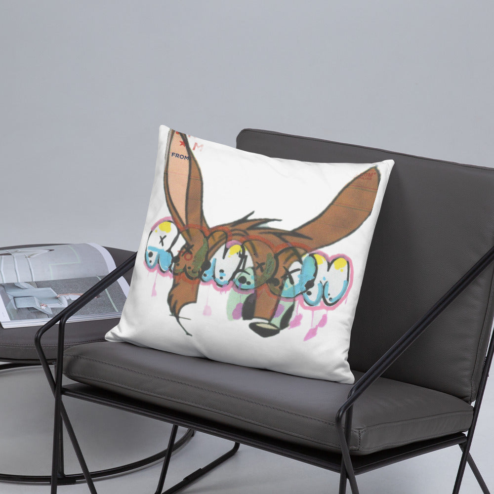 Ghost Rabbit Pillow - Random the Ghost