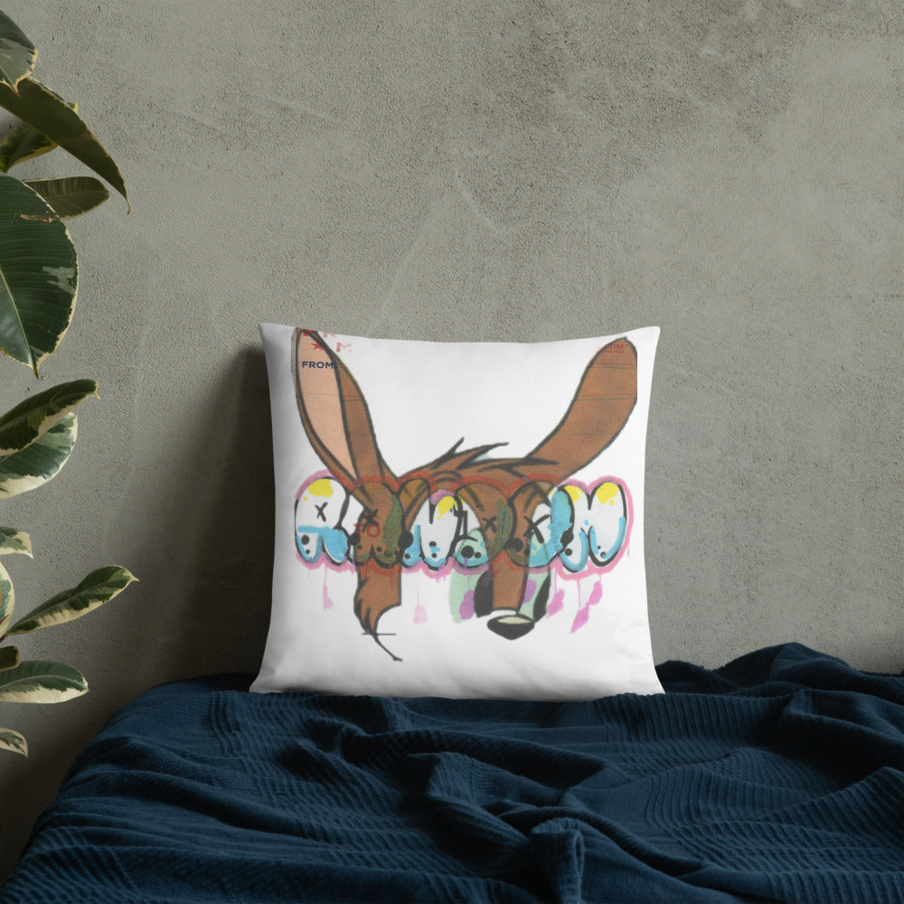 Ghost Rabbit Pillow - Random the Ghost