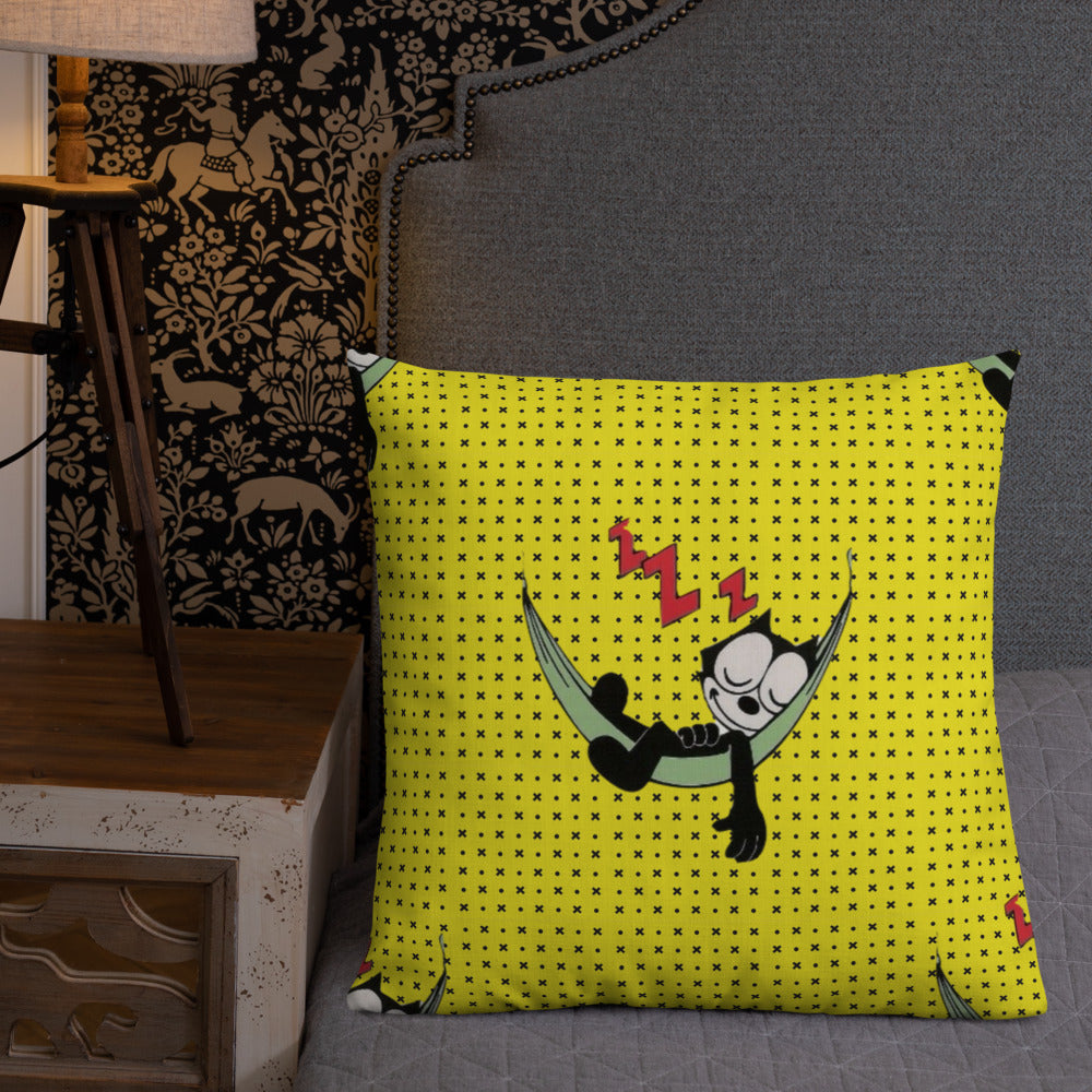 Sleepy Felix Premium Pillow - Random the Ghost