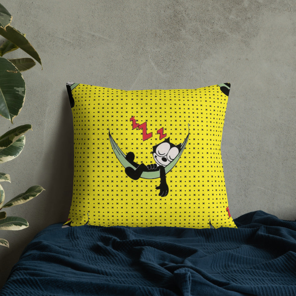 Sleepy Felix Premium Pillow - Random the Ghost