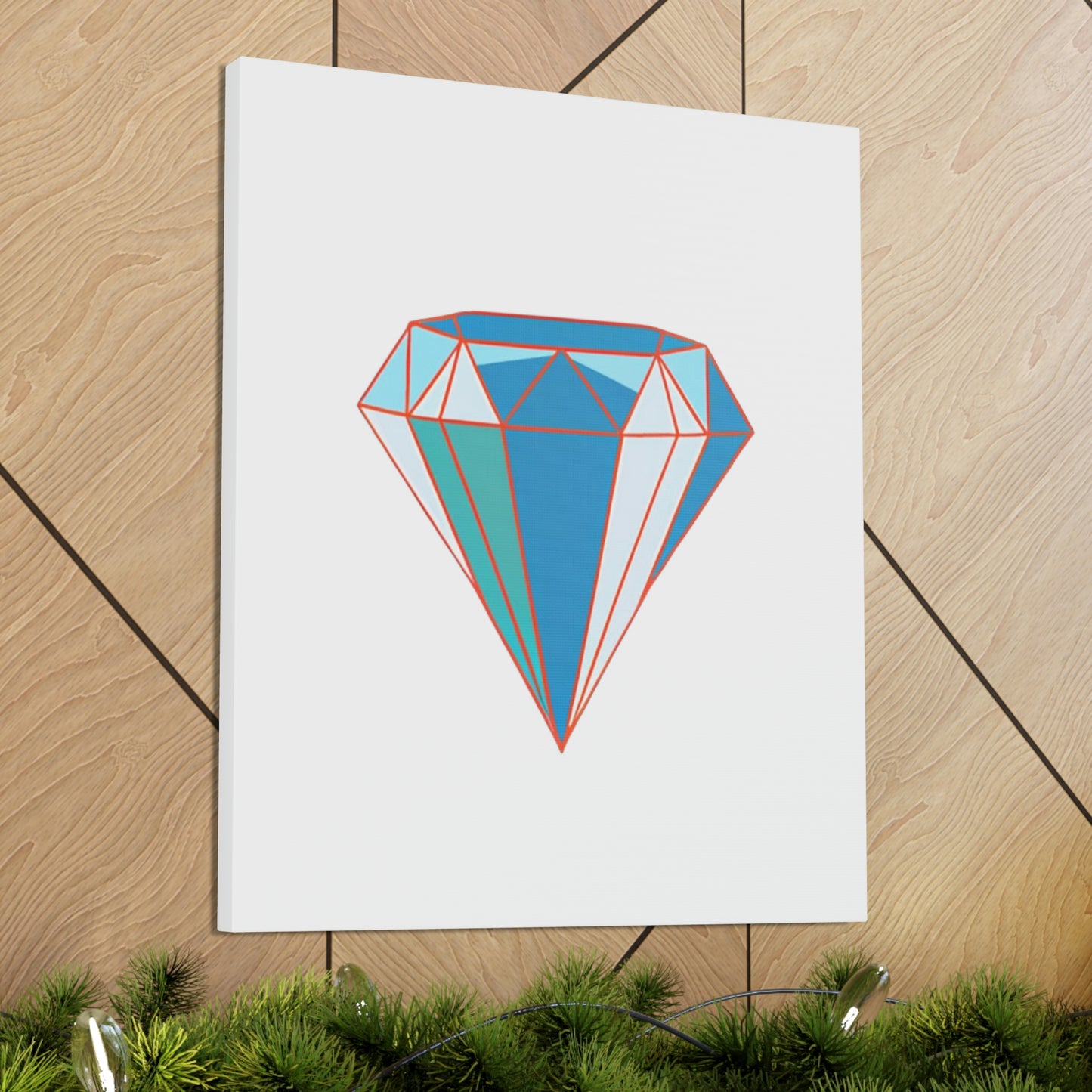 Random Diamond Canvas Gallery Wraps