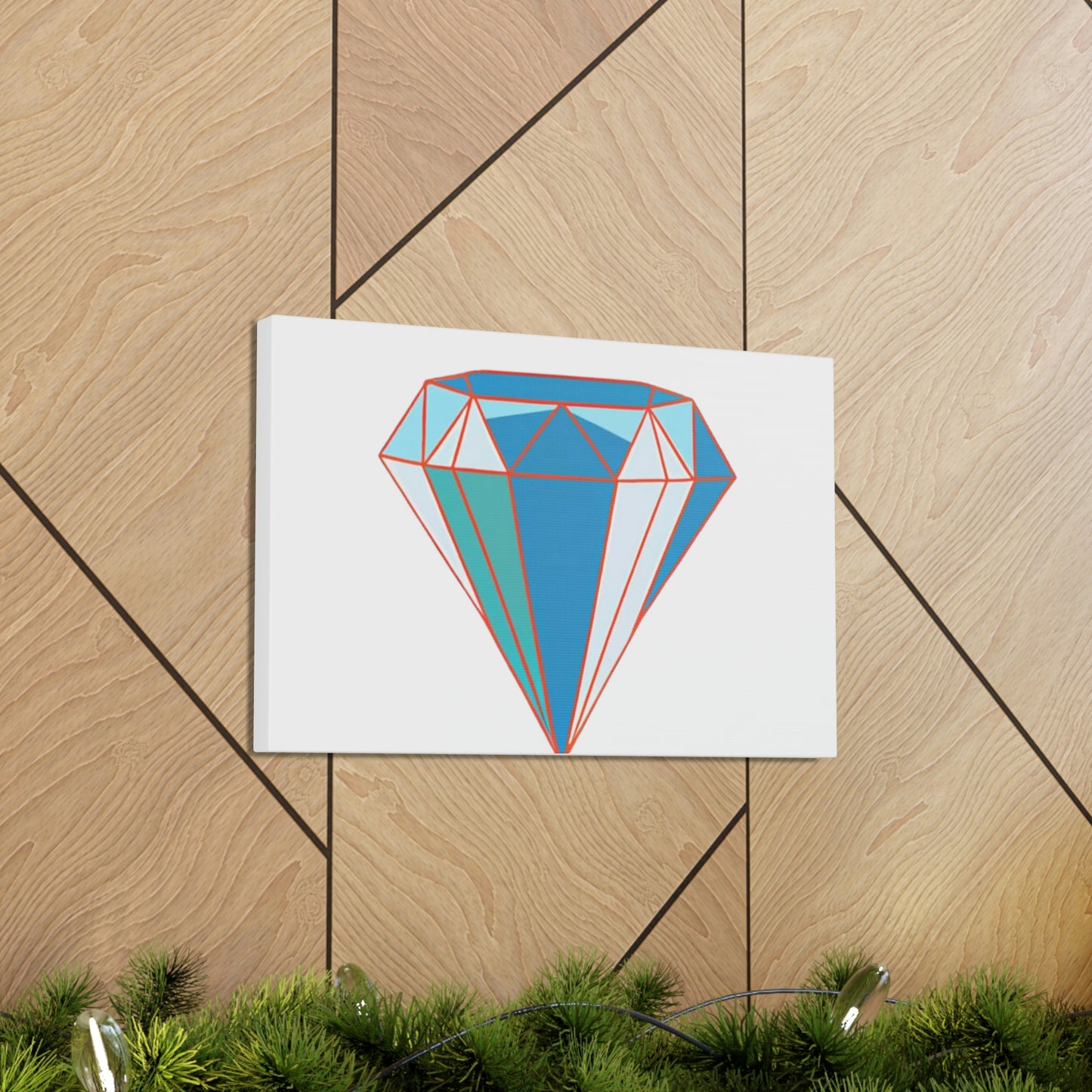 Random Diamond Canvas Gallery Wraps