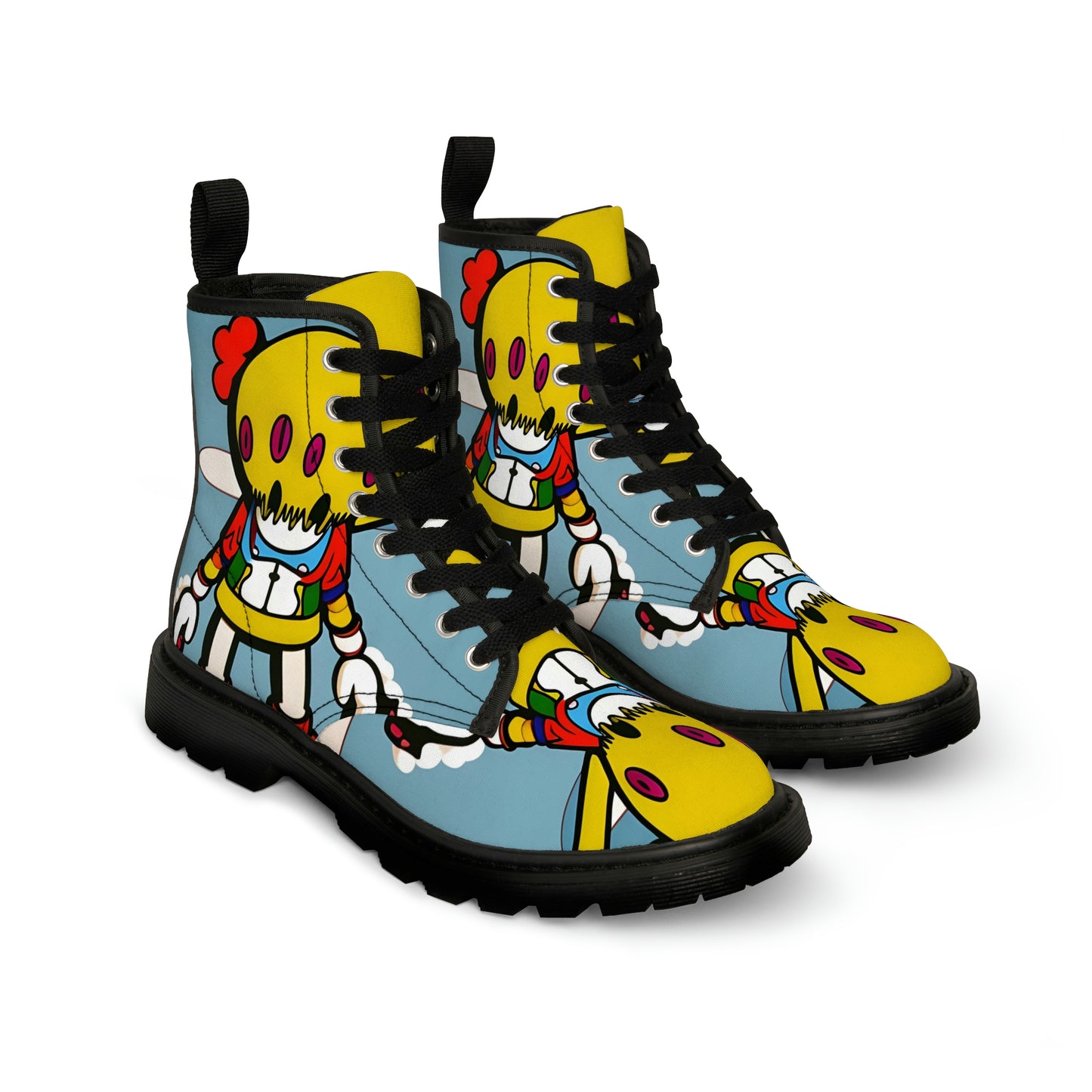 Shoes: Men's Random Canvas Boots