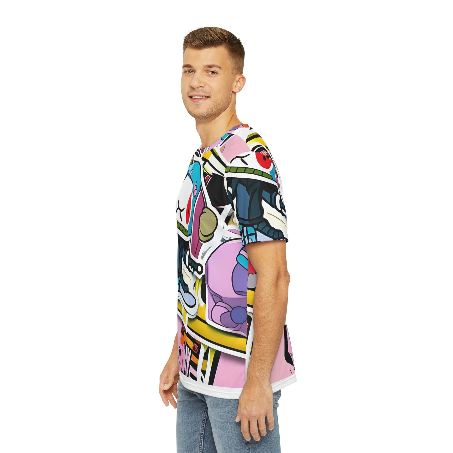 Random Men's Polyester Tee (AOP)