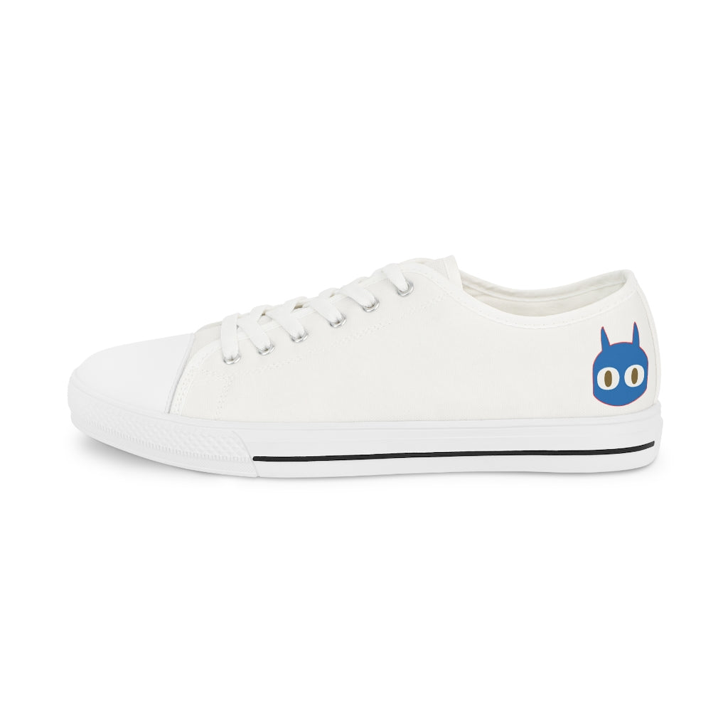 Men's Random Mascot Low Top Shoes - Random the Ghost