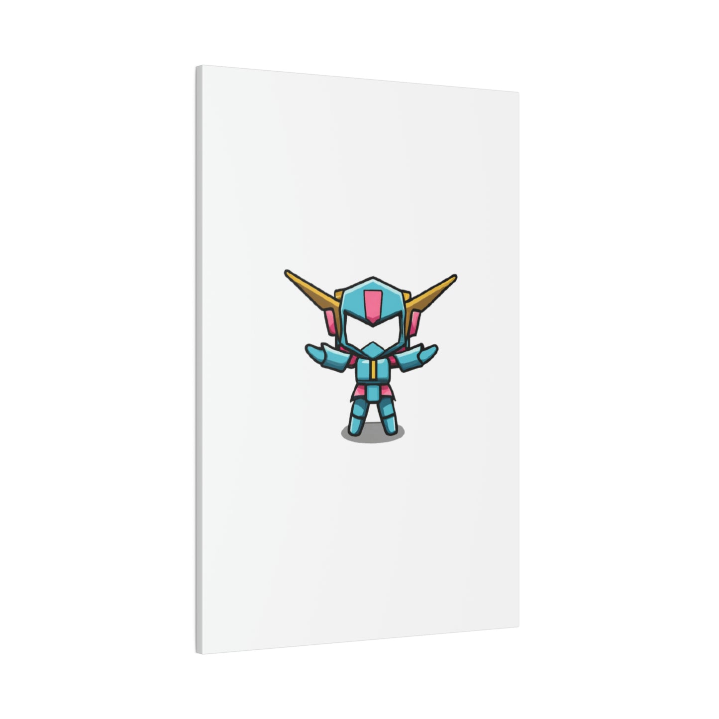 Random Mini Mech Matte Canvas, Stretched, 0.75"