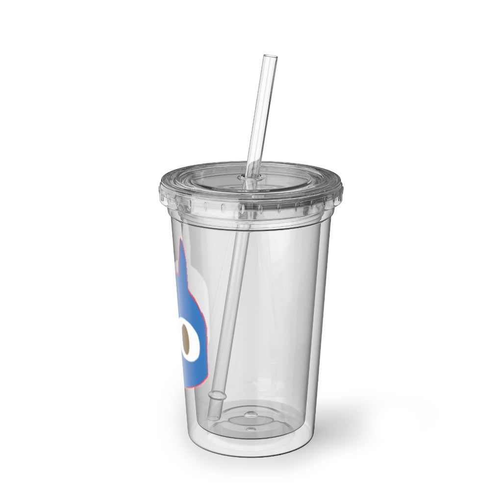 Suave Random Mascot Acrylic Cup - Random the Ghost