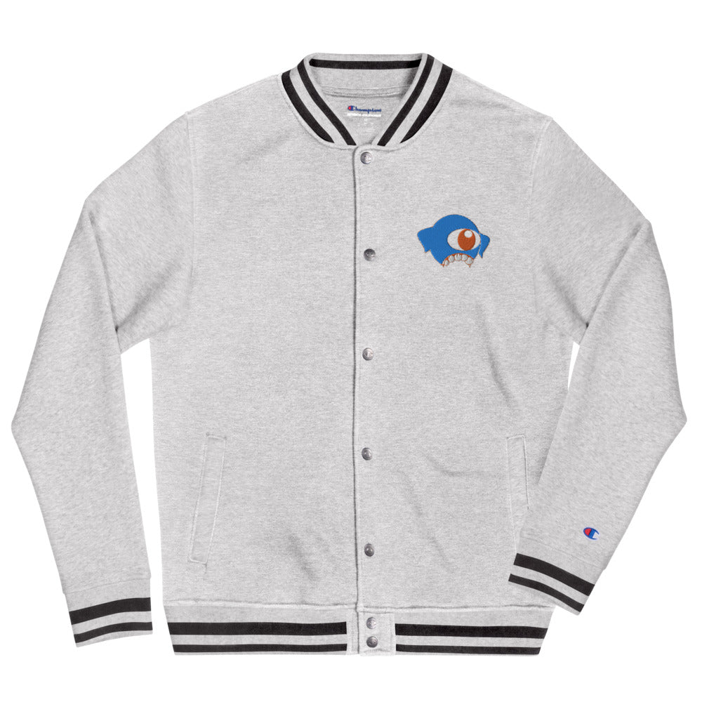 Embroidered Champion Bomber Jacket - Random the Ghost