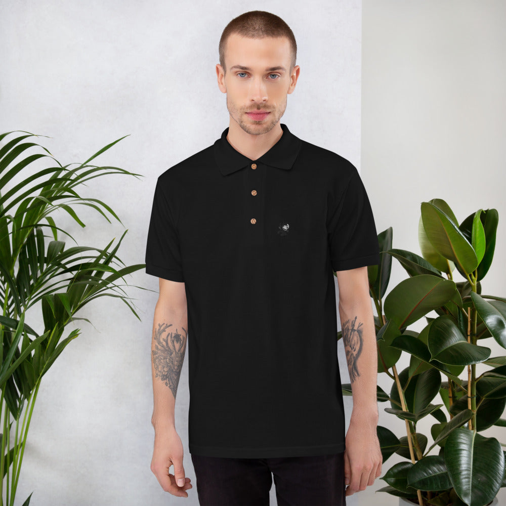 Embroidered Felix Polo Shirt - Random the Ghost