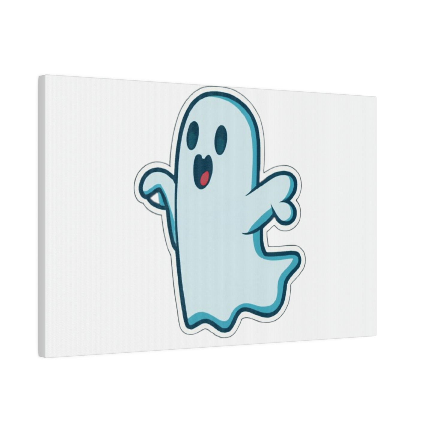 Random Ghost Matte Canvas, Stretched, 0.75"