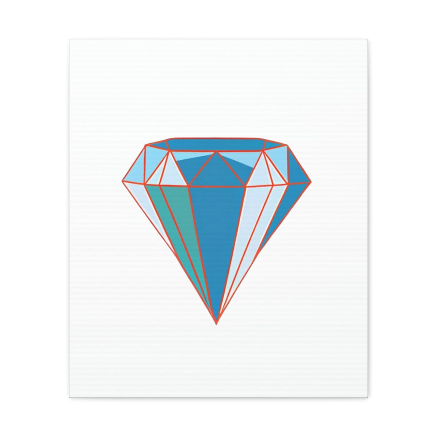 Random Diamond Canvas Gallery Wraps