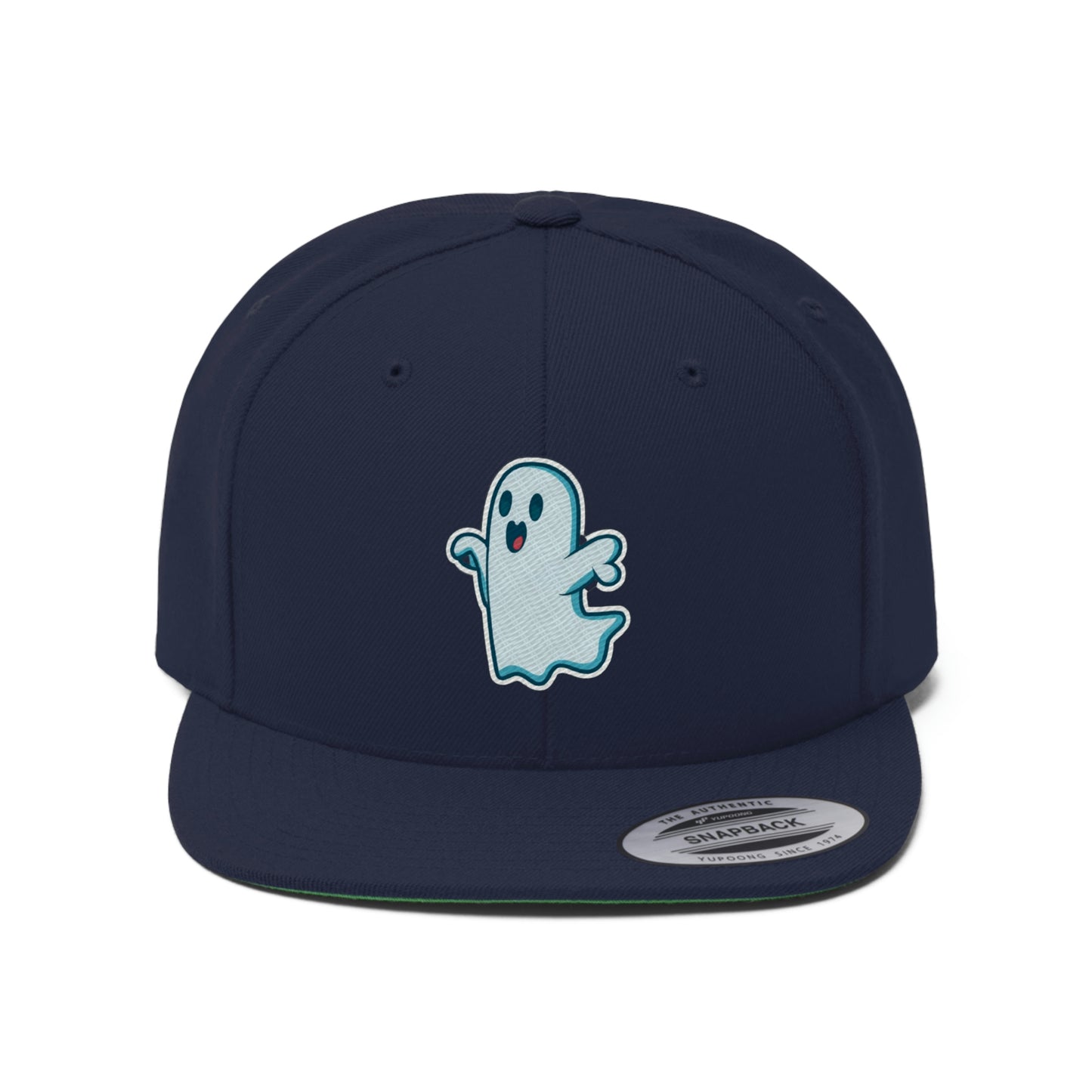 Unisex Random Ghost Flat Bill Hat