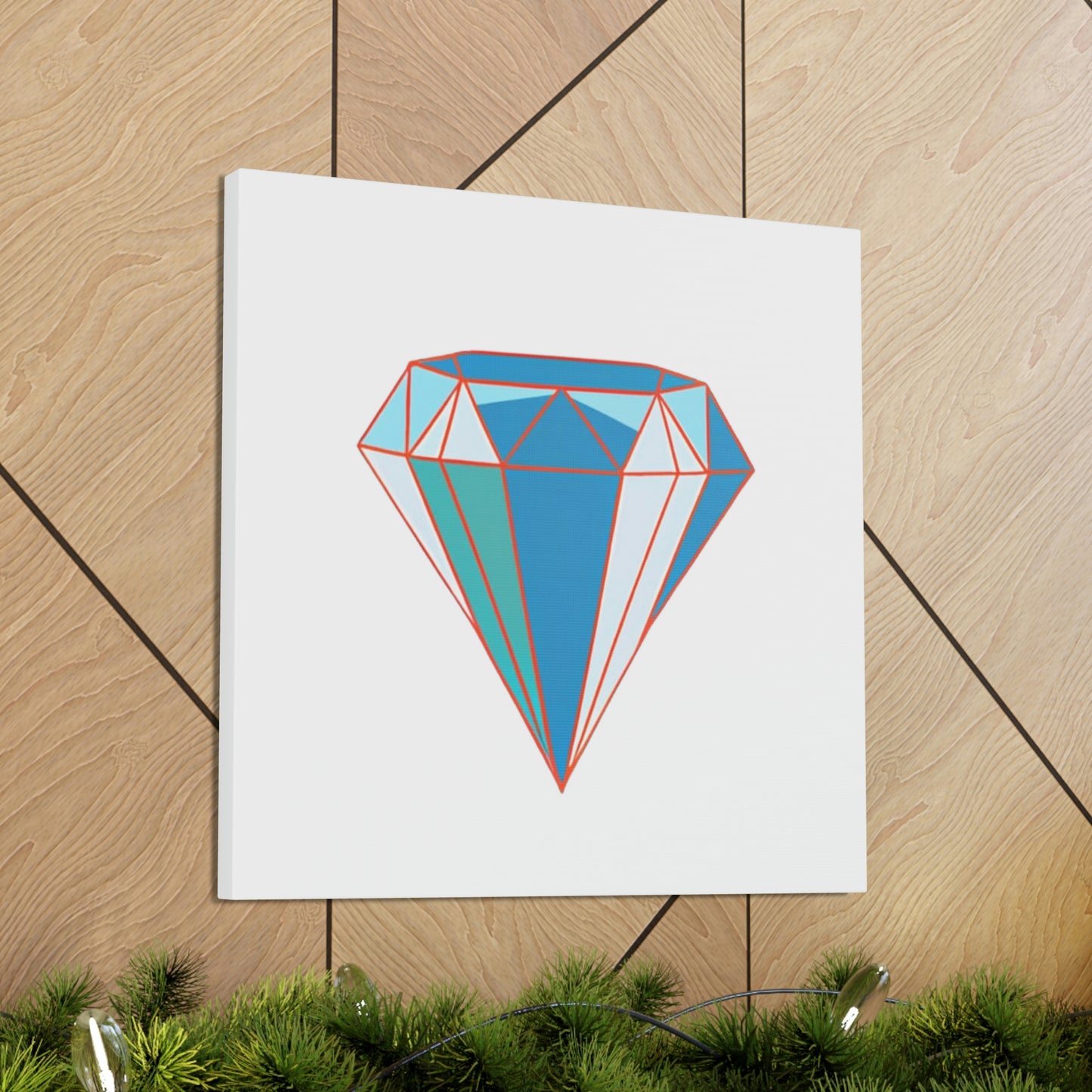 Random Diamond Canvas Gallery Wraps