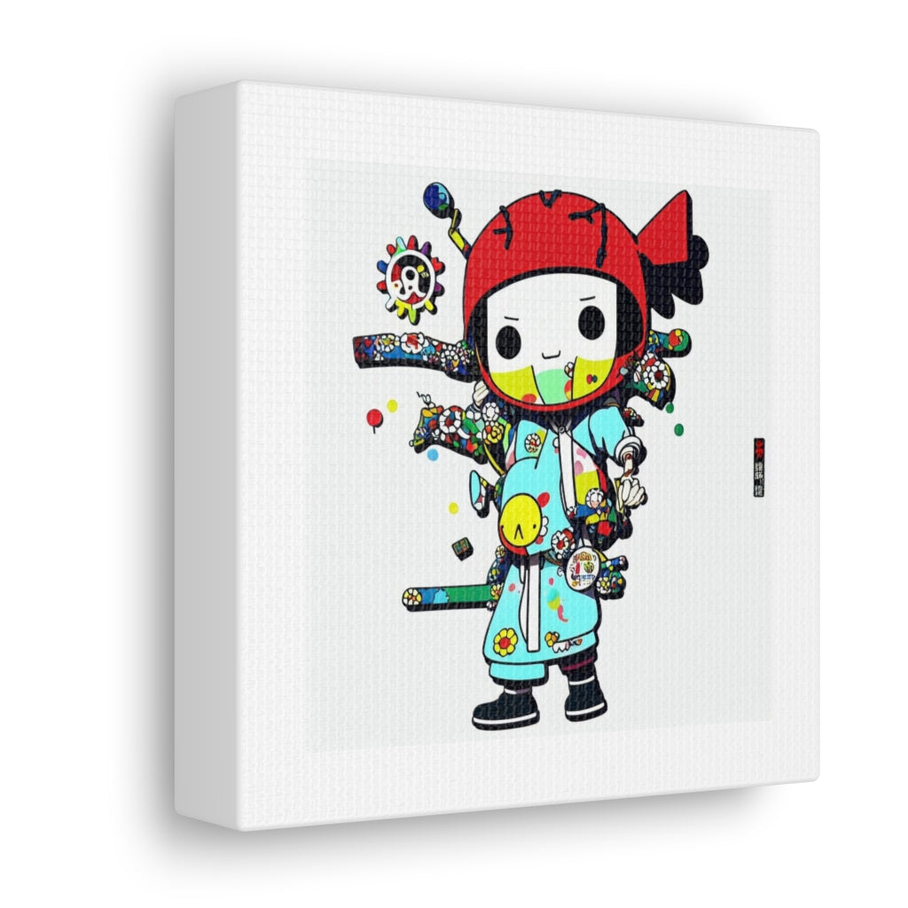 Canvas Gallery Wraps - Random the Ghost