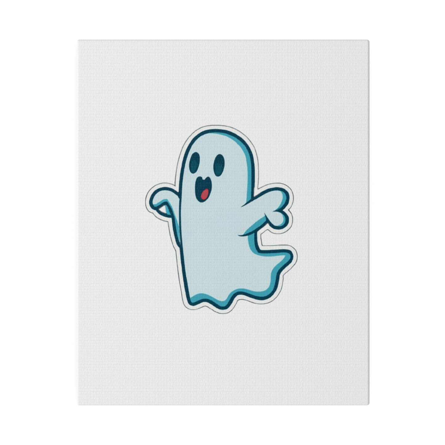 Random Ghost Matte Canvas, Stretched, 0.75"