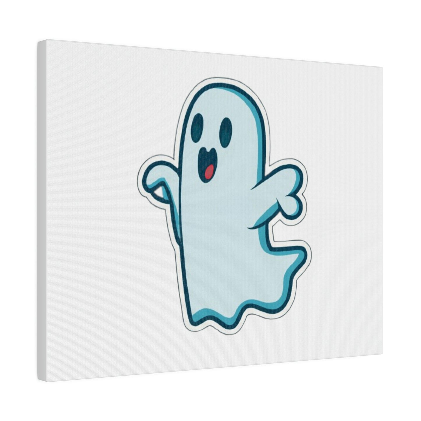 Random Ghost Matte Canvas, Stretched, 0.75"