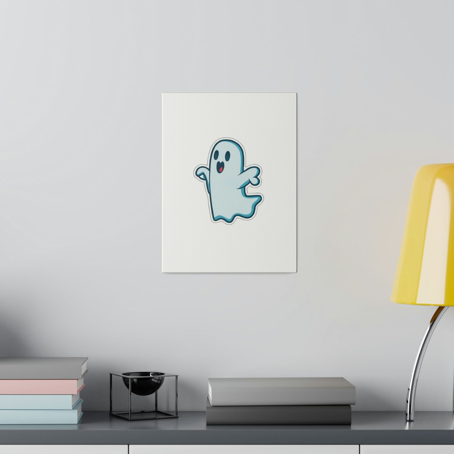 Random Ghost Matte Canvas, Stretched, 0.75"