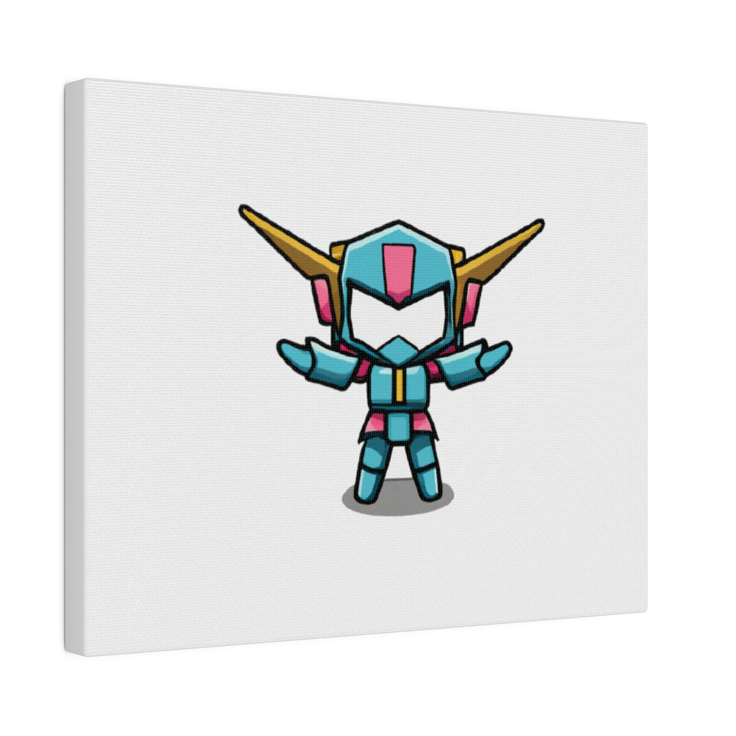 Random Mini Mech Matte Canvas, Stretched, 0.75"