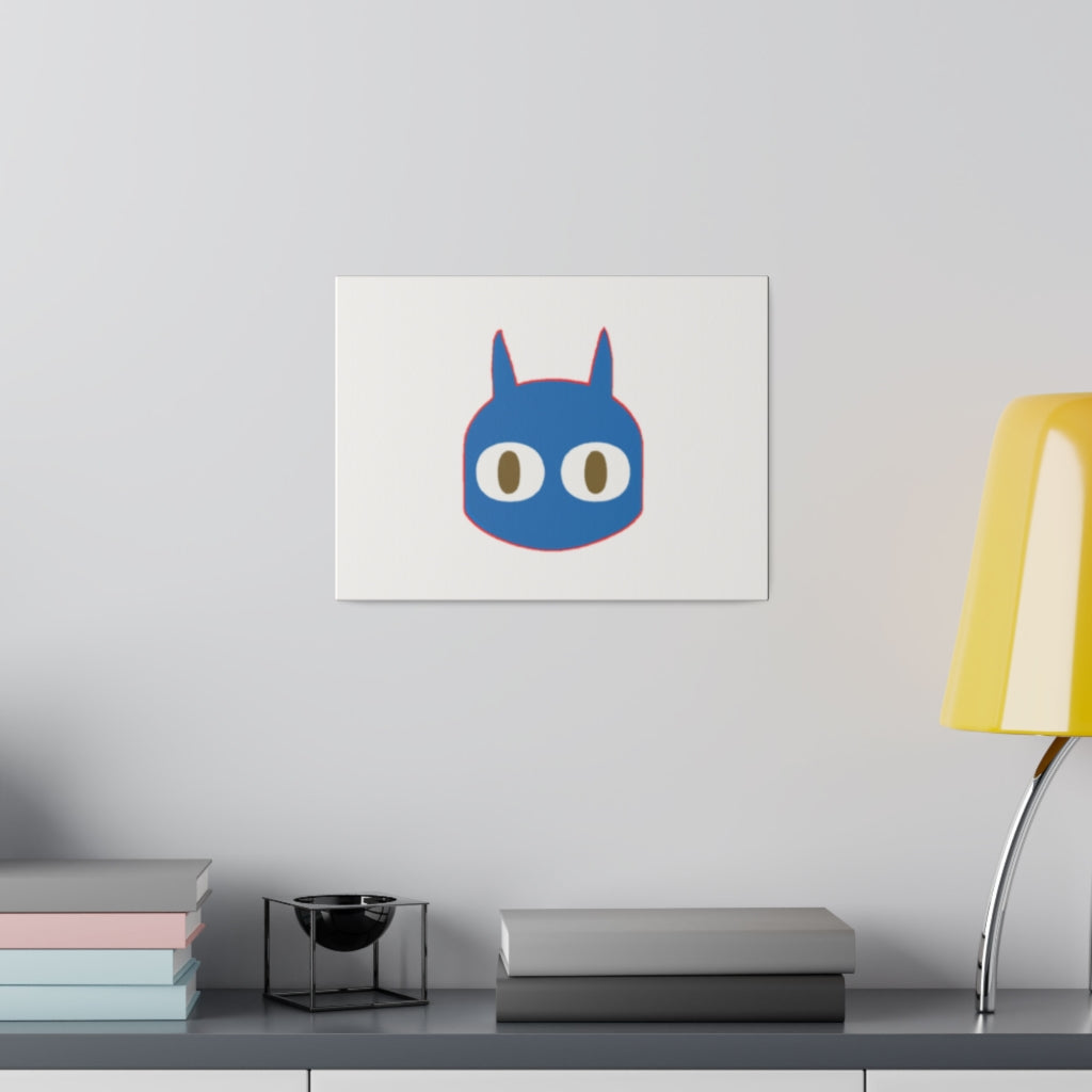 Random Mascot on Matte Canvas, Stretched - Random the Ghost