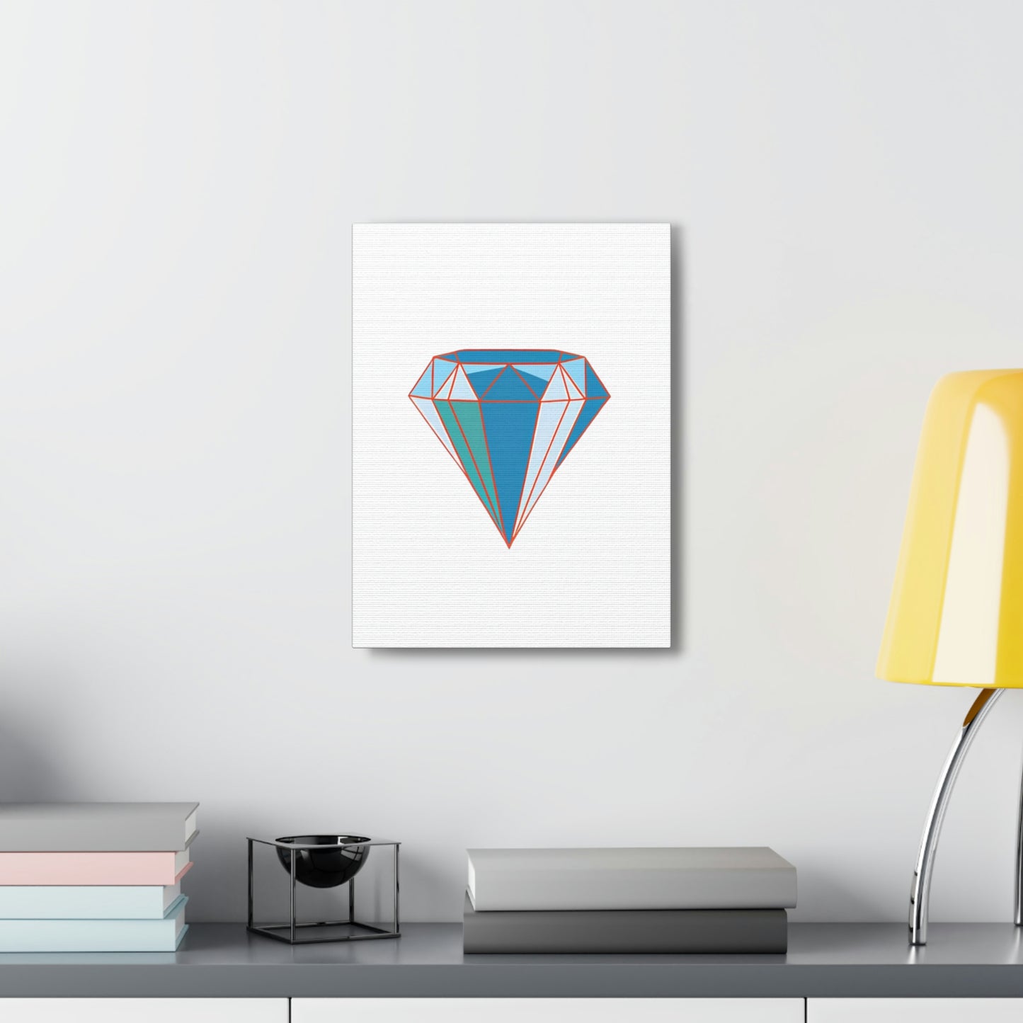 Random Diamond Canvas Gallery Wraps