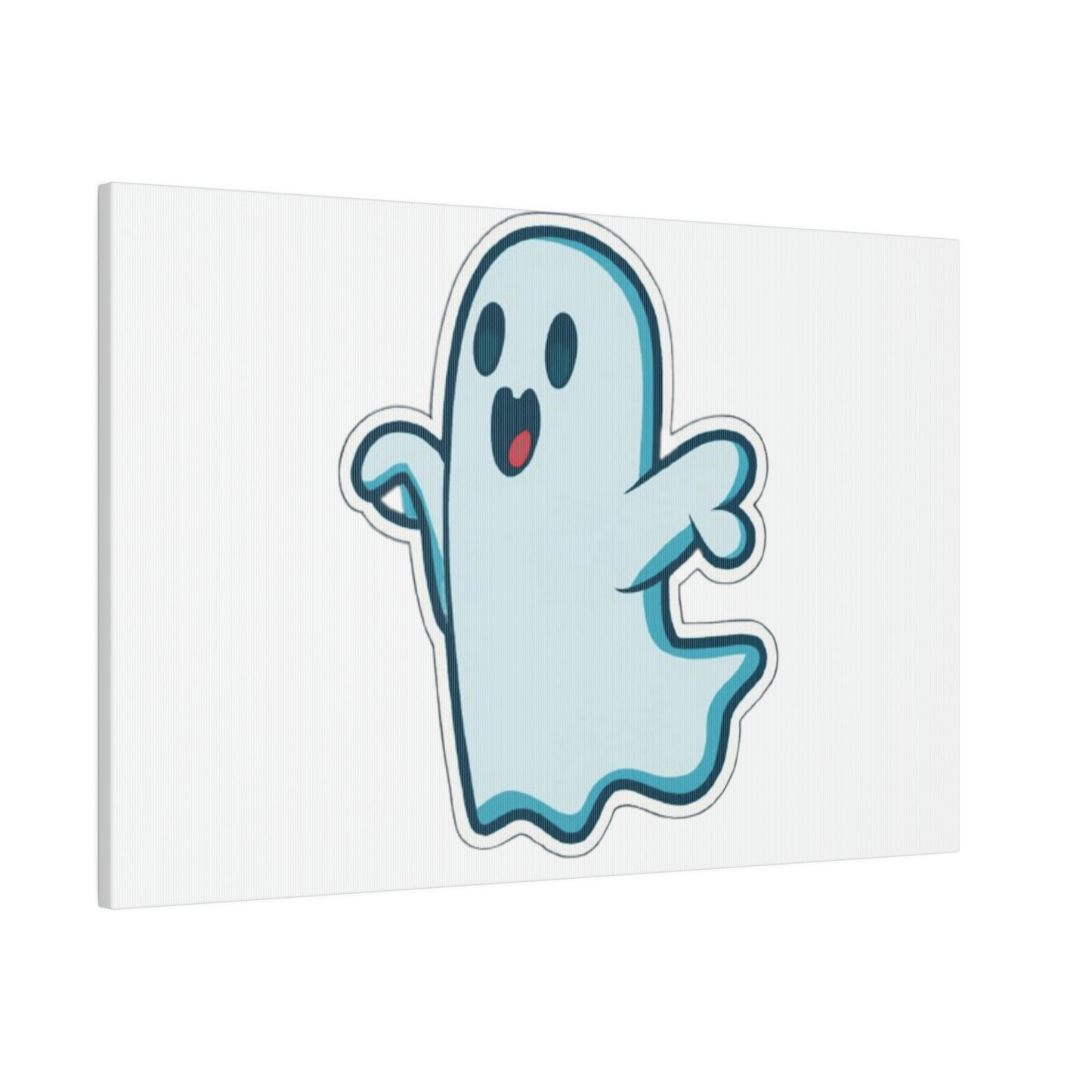 Random Ghost Matte Canvas, Stretched, 0.75"