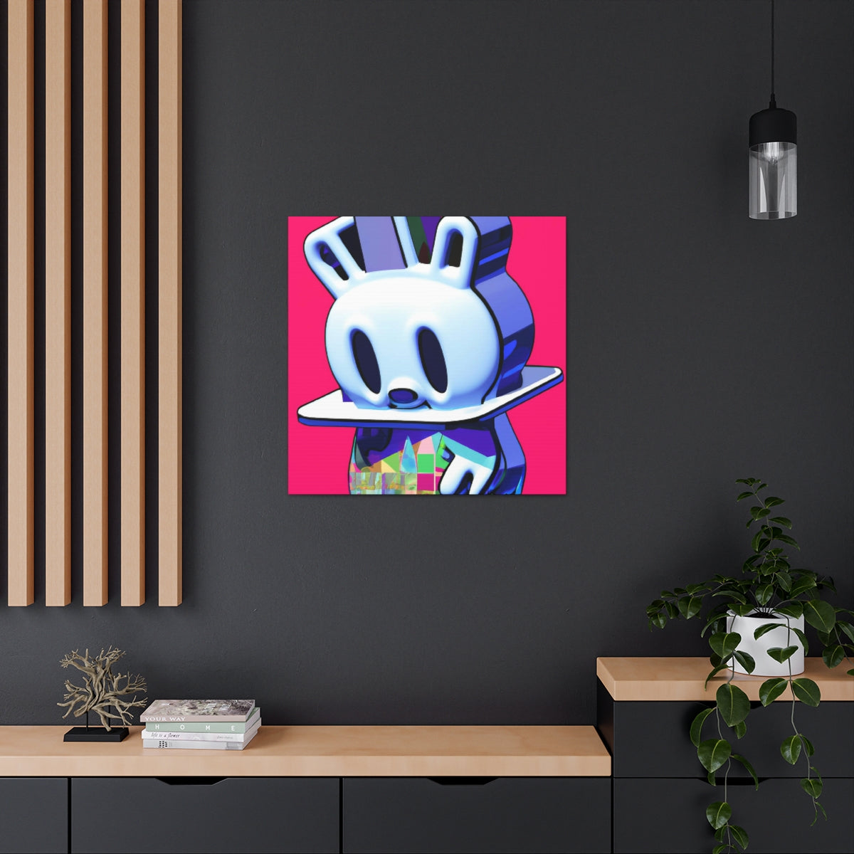 Canvas Gallery Wraps - Random the Ghost