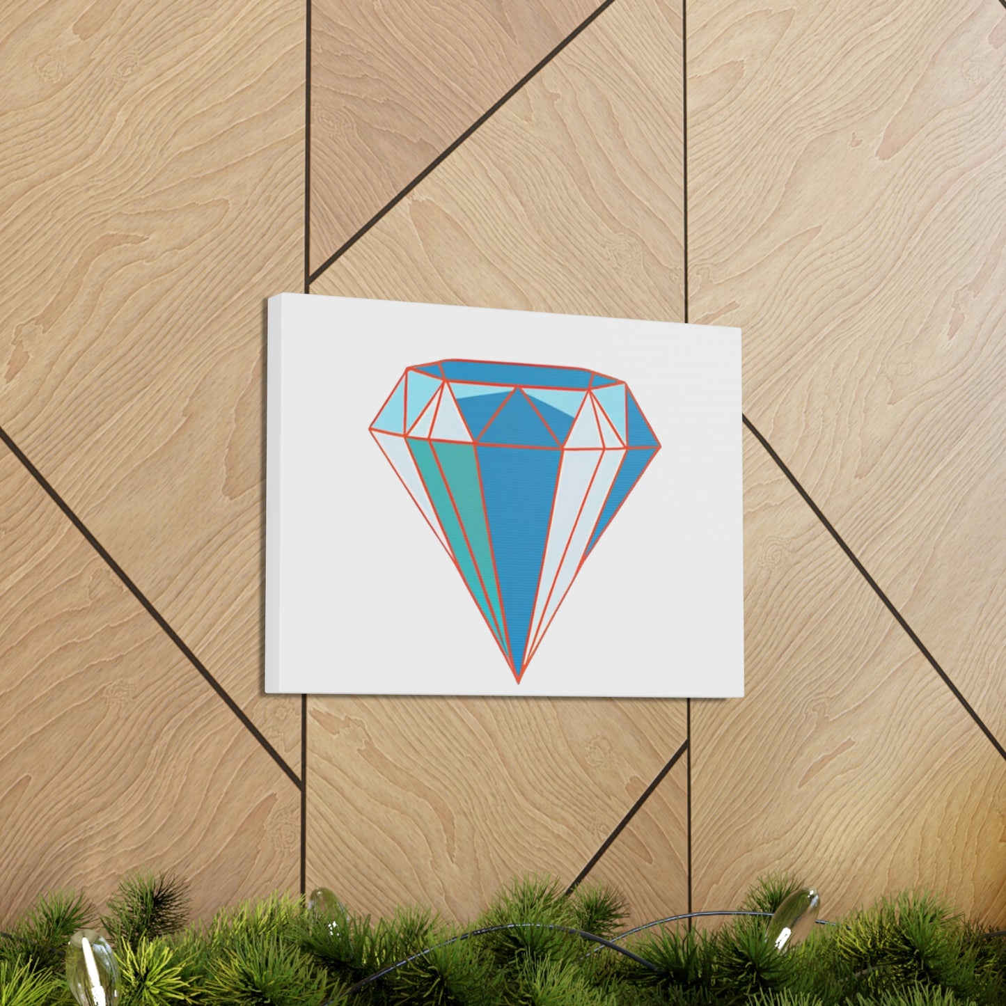 Random Diamond Canvas Gallery Wraps